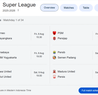 indonesia super league